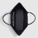 Anine Bing Leo Canvas Tote | Washed Black (PRE-ORDER)