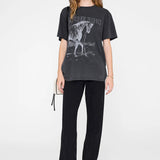 Anine Bing Lili Tee Horse | Washed Black
