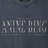 Anine Bing Miles Sweatshirt Los Angeles | Vintage Black (PRE-ORDER)