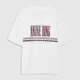 Anine Bing Nell Tee Sport | White (PRE-ORDER)