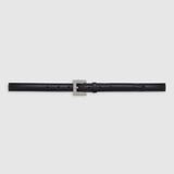 Anine Bing Nicola Belt | Black/Silver