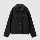 Anine Bing Rory Jacket | Black Recycled Leather