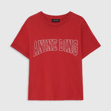 Anine Bing Shelley Tee | Tango Red