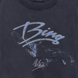 Anine Bing Spencer Sweatshirt Eagle | Washed Black