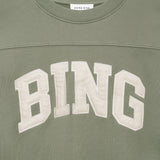 Anine Bing Trenton Sweatshirt Bing | Washed Olive