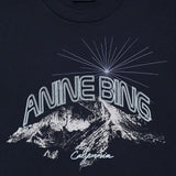 Anine Bing Walker Tee California | Vintage Black