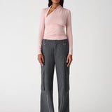 Misha Agila Top | Chalk Pink