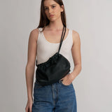 Brie Leon Alma Bag | Black Nappa
