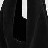 Assembly Label Willow Suede Hobo Bag | Black