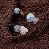 Hunza G Adriana Beaded Swim | Metallic Chocolate