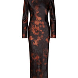 Samsoe Samsoe Alina Long Dress | Aster Cappuccino