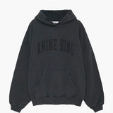 Anine Bing Harvey Sweatshirt | Dark Washed Black