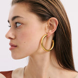 Anna Rossi Big Hoop Earring | Gold (PRE-ORDER)
