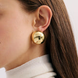 Anna Rossi Domed Earring | Gold (PRE-ORDER)