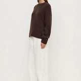 Assembly Label Ariel Knit | Dark Choc