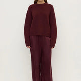 Assembly Label Ariel Knit | Merlot