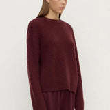 Assembly Label Ariel Knit | Merlot
