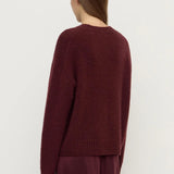 Assembly Label Ariel Knit | Merlot
