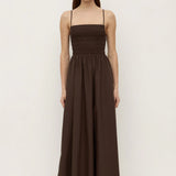 Assembly Label Aubrey Ruched Dress | Ganache