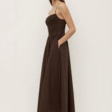 Assembly Label Aubrey Ruched Dress | Ganache