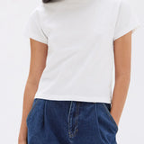 Assembly Label Avery Short Sleeve Tee | White
