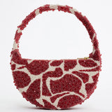 Acler Bead Birch Bag | Chilli Ivory