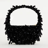 Acler Crystal Birch Bag | Black