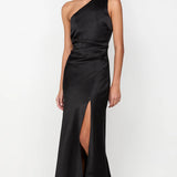 Bec + Bridge The Dreamer Asym Dress | Black