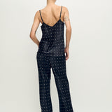 BIAS CUT PANTS SMALL POLKA DOT