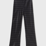 BIAS CUT PANTS SMALL POLKA DOT
