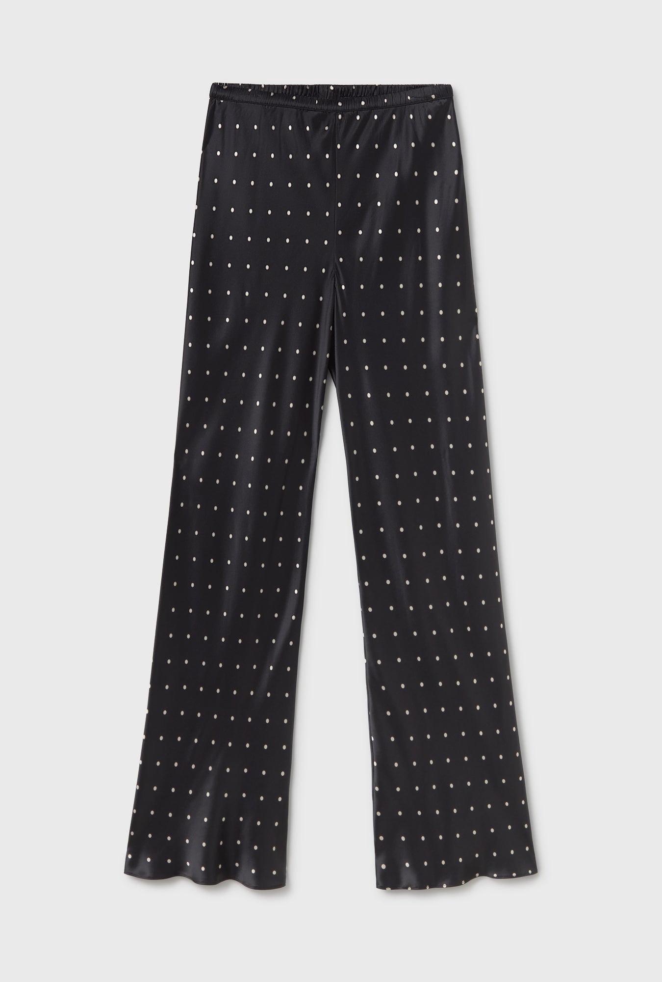 BIAS CUT PANTS SMALL POLKA DOT