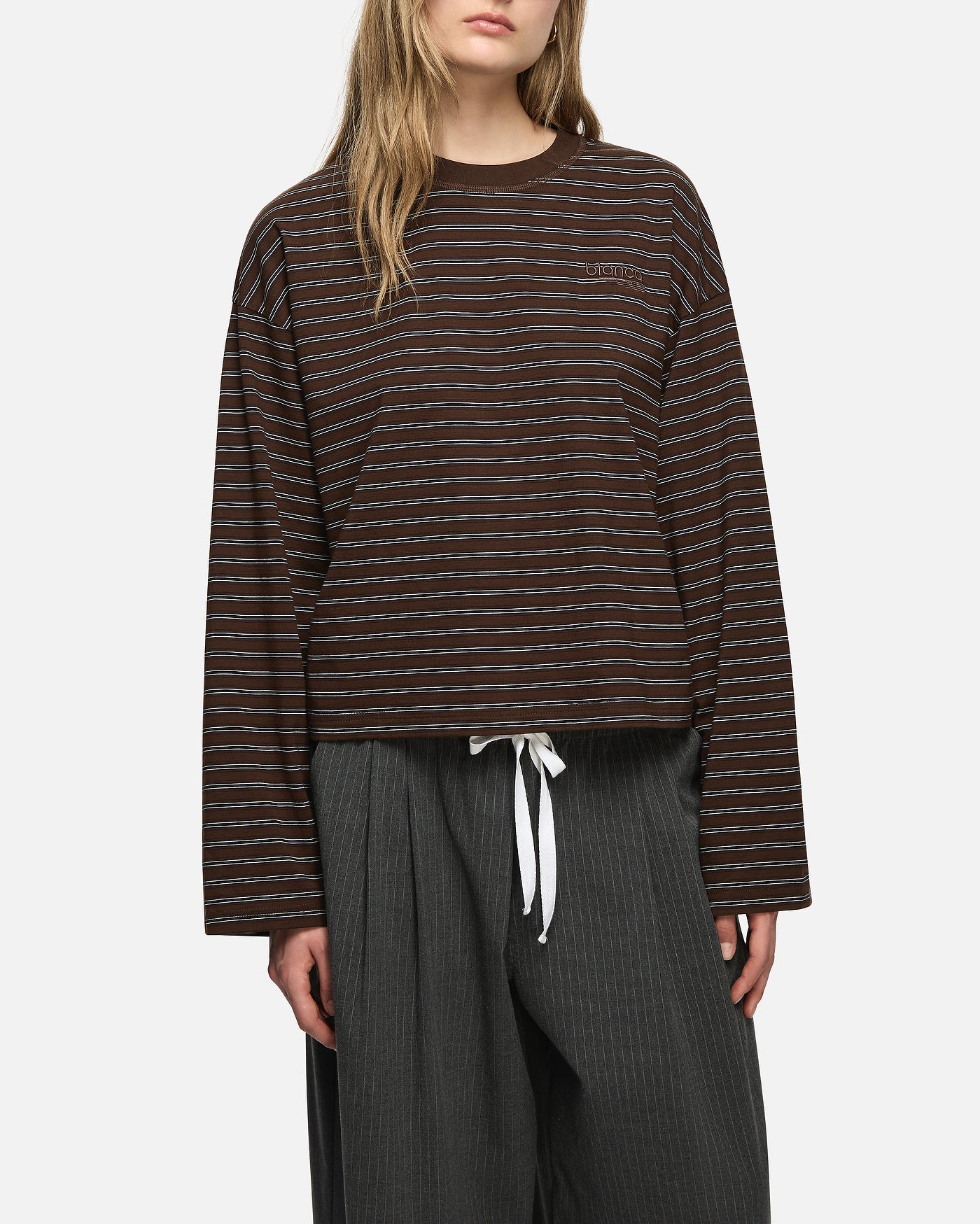 Blanca Hana Tee | Brown