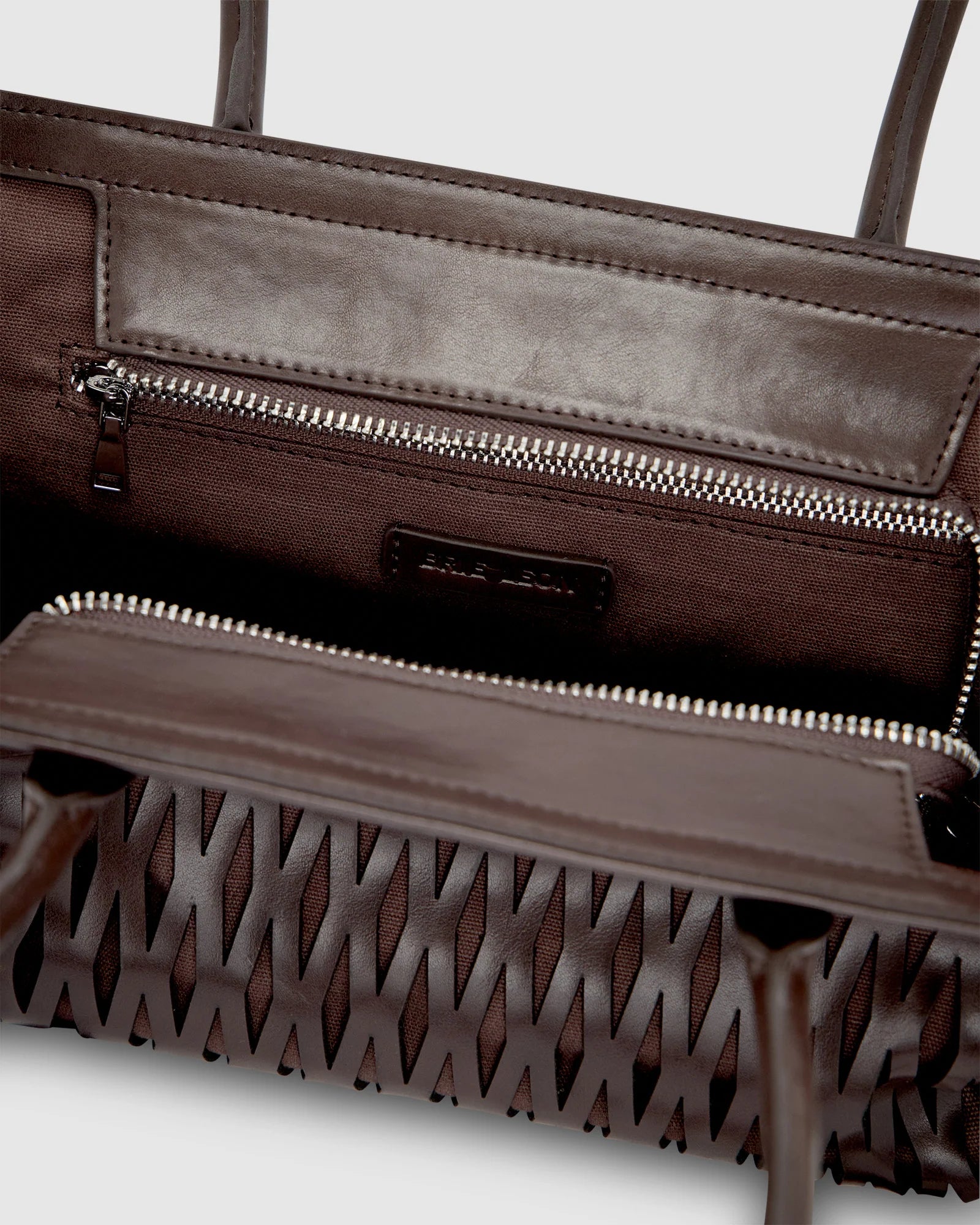 Brie Leon Faye Mini Tote | Ganache