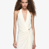 Bec + Bridge Xanthi V Neck Maxi Dress | Buttercream (PRE-ORDER)