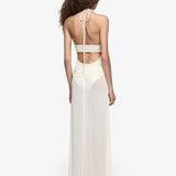 Bec + Bridge Xanthi V Neck Maxi Dress | Buttercream (PRE-ORDER)