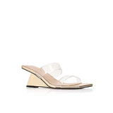 Lana Wilkinson Bambi Wedge | Gold Metallic Leather (PRE-ORDER)