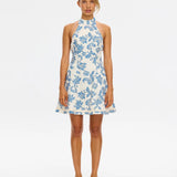 Kivari Bluebell Playsuit | Blue Ecru (PRE-ORDER)