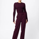Mossman Brooklyn Top | Cherry Lacquer