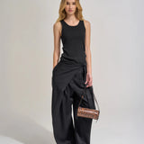 Brie Leon Brooke Mini Barrel Bag | Brunette Python