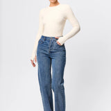 Mossman Brooklyn Top | Natural