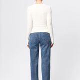 Mossman Brooklyn Top | White