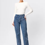 Mossman Brooklyn Top | White