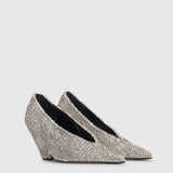 Camilla and Marc Rhys Two Tone Pump | Black/White