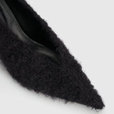 Camilla and Marc Rhys Mohair Pump | Black