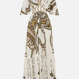 Camilla Waisted Dress with Hem Ruffle | Goddess Energy