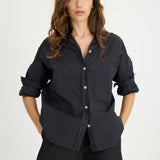 LMND Chiara Long Sleeve Shirt | Black