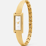 Cendré Mara Watch | White | 18K Gold