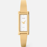 Cendré Mara Watch | White | 14K Gold