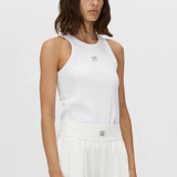 Camilla and Marc Bloom Embroidered Tank | Soft White