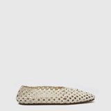 Camilla and Marc Christine Braided Flat | Ivory